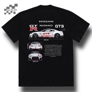 NISSAN GTR NISMO GT3 design t-shirt