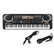 Digital Music Electronic Keyboard with 61 Keys Music Toy Keyboards for Ages 3-12