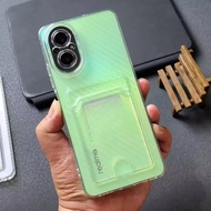 HP A - Softcase Bening Card Holder For Realme C67 C63 C65 C71 C55 C51S C51 C53 12PRO+ 11PRO PLUS Slo