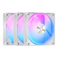 CASE FAN (พัดลมเคส) OCYPUS DELTA F12 ARGB 3-IN-1 - BLACK (DELTA-F12-BK3AM00X-GL)