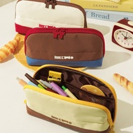 Renaissance Large-Capacity Niche Many Amine Contrast Color Design New Style Pencil Case Stationery B