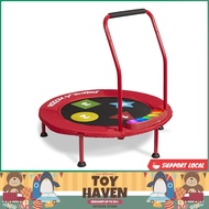 [sgstock] Radio Flyer Game Time Trampoline, Mini Trampoline for Kids