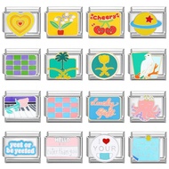 Italian Charm Links For Bracelets New Fashion Charm Bracelet Friend Family DIY Module Bracelet Charm