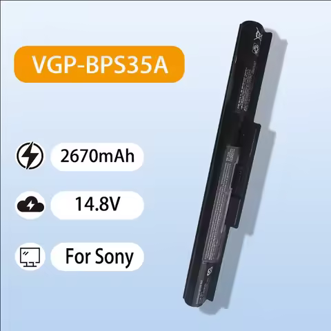 Premium VGP-BPS35A Laptop Battery For Sony VAIO Fit 14E 15E SVF143A1 14.8V 2670mAh Safe Durable High