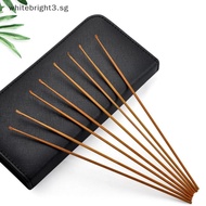 【whitebright】 Bamboo Spoon Ear Pick Tool Polishing Round Bamboo Handle Ear Cleaner Ear Clearner Tool