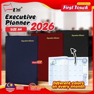 DIARY 2026 Executive Planner Diary A4 Uni PVC Cover DRY-4007 Calendar Buku Diari 30cm x 21cm Corpora