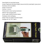 Local - YYQ Digital Depth Height Gauge Caliper Digital Tread Depth Gauge LCD Thickness Gauge AINNA