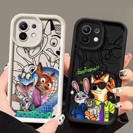 Disney Zootopia Phone Case For Xiaomi 17 Pro 15 Utra 13T 14T 15T Pro POCO M7 M6 5G Poco F5 X5 X6 F7 