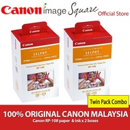 Canon RP-108 RP108 RP 108 Color Ink & 4R Paper Set For Selphy printer CP910 CP1200 CP1300 (Original 