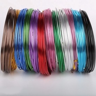SJ@1.0/1.5/2.0/2.5mm Multicolor Aluminum Wire 18 Gauge Beading Craft Wire about 3-10meter