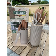 Kitchen Knife Set Household Knife Stainless Steel Kitchen Knife Multi-Purpose Knife 6-Piece Set Chef