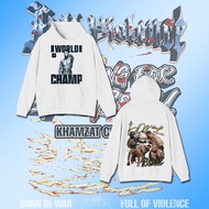 Hamzat Chimayev Hoodie Wins UFC 319 Cotton Comfortable To Wear Round Neck Not Faded Printed Pattern 