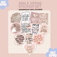Bible verse Stickers, Faith Stickers | Journal, Planner, Laptop Stickers | Waterproof Stickers