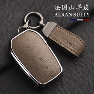 Suitable for Toyota BZ4x Key Cover Genuine Goat Leather bz4 Keychain xpro joy max bz3 Key Bag Key De