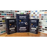 Hipic 200S gloss paint, Axalta product made in Malaysia (4 liter gloss, 2 liter hard) Car and motorb