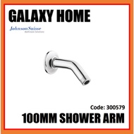 JOHNSON SUISSE WBFA300579CP 100MM WALL SHOWER ARM