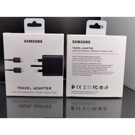Original Samsung note20Ultra Adapter/S21/s10 /s20 Type-c To Type-c Super Fast charging For A90 A80 A