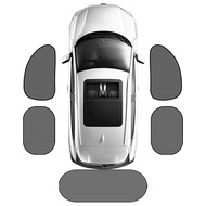 Back Window + Side Window Car Sun Shade Car Sun Shade with Suction Cups Car Sun Shade Mesh for Heat