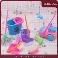 [bigbag.sg] 9pcs Kitchen Home Cleaning Tools Educational Toys Home Decoration for Boys Girls