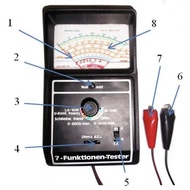 Tach Dwell Tester Trisco R-774 Diagnostic Analyzer 7 Functions R774 Good