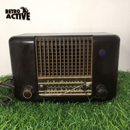 Radio tabung erres ebonit jadul antik vintage roti lawas