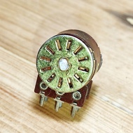 Potentiometer B50K / B100K STEREO Rotation CLICK NOS Audio potentiometer potentiometer alternative a