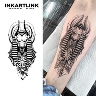 INKARTLINK Revolutionary Tattoo Technology, Semi-Permanent Tattoo, Anubis, Egyptian Cultural Art, Re