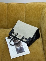 Hermes birkin35 黑银帆布 🐼熊猫拼色 X刻  全套无票