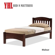 YHL AO Thick Solid Wood Single / Super Single Bed Frame (Mattress Not Included)