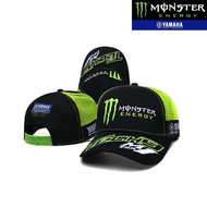 Monster Energy Yamaha หมวกเบสบอล หมวกแข่งรถจักรยานยนต์ Tech3 M1