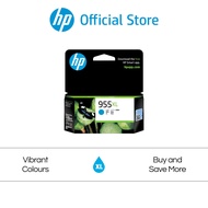 Tinta Printer HP 955XL High Yield Cyan Original Ink Cartridge Warna Cartridge Asli HP OfficeJet Pro 