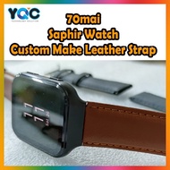 70mai Saphir Watch Custom Make Leather Strap Wrist Strap Watchband