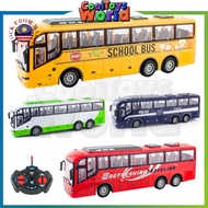 1:30 Scale 27MHz City Bus High Simulation Remote Control Bus School Bas With LED Light