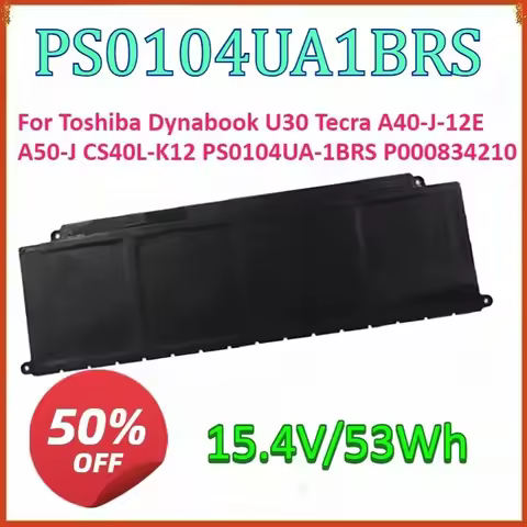 For Toshiba Dynabook U30 Tecra A40-J-12E A50-J CS40L-K12 PS0104UA-1BRS P000834210 New PS0104UA1BRS 1