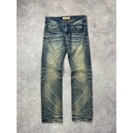WIM faded disstressed jeans