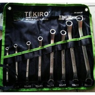 Tekiro 6-24 mm Ring Spanner Set Tekiro 8pcs Ring Spanner