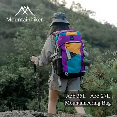 MOUNTAINHIKER 27L35L Outdoor Camping Mountaineering Bag Multifunctional Shoulder Backpack Hiking Tra