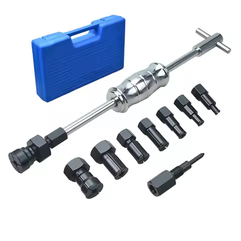 12Pc/14Pc Internal Bearing Remover Slide Hammer Set Blind Hole Inner Bearing Puller Set Bearing Extr