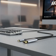 8K 60Hz USB-C to DP 1.4 Cable 4K 144Hz Thunderbolt 3/4 Adapter for Laptop, PC, Phone, TV  Kabel USB-