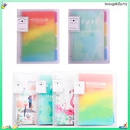 A5/B5/A4 Binder Portfolio Notebook with 20/26/30 Ri ngs/Holes, 5 Subject Spiral Paper Notebook Color