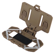 EralcNa Tactical Plate Carrier Vest Attachments, Universal Phone Chest Mount for Screen Size 4.7"-6.