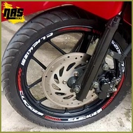 ☎ ❧ ◊☜ HONDA CLICK 125i Mags Sticker Decals sa Rim Gulong for Motorcycle click 125i 150