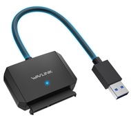 WAVLINK SATA to USB 3.0 Hard Drive Cable, USB A 5Gbps SATA Cable, External Hard Drive SATA I/II/III 