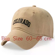 Big Head Baseball Caps Plus Size 60-64 Cm Popular Sport Hats Fashion Soft Cotton Sun Cap