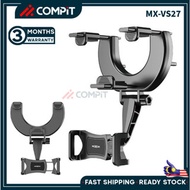 MOXOM MX-VS26 Universal Car Rearview Mirror Mount Phone Holder Stand 360 Degree Rotatable Anti Slip Phone Stand