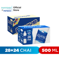 [SALE TẾT] Combo 1 Thùng 24 Chai Revive và 1 Thùng 28 Aquafina (500ml/chai)