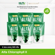 [6 ถุง] Alfa Chlorophyll X 1 ถุง บรรจุ 15 ซอง (ซองละ 4 กรัม) อัลฟ่า คลอโรฟิลล์ เอ็กซ์