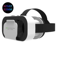 BOX 5   3D Glasses  Glasses VR Headset for  Cardboard Smartp White