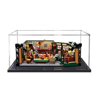 Lego Display Case for Lego Ideas 21319 Friends Central Perk Building Kit,Dustproof Display box Showc