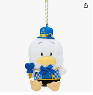 Sanrio ผู้ถือมาสคอตพวงกุญแจห้อยกระเป๋า Pekkle The Duck Kerokerokeroppi ขอให้ฉัน Mel Kuromi จัดส่งจาก